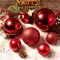 Large Christmas Ornaments Christmas Ball Ornaments Red Giant Shatterproof Christmas Ornaments Mercury Ball Christmas Tree Ornaments for Holiday Party(Red, 8.0" (1pcs))
